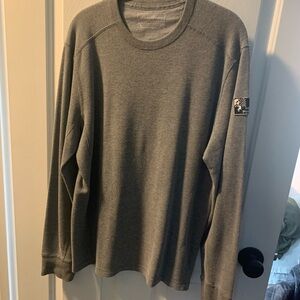 Eddie Bauer Men's Crewneck Gray Sweater